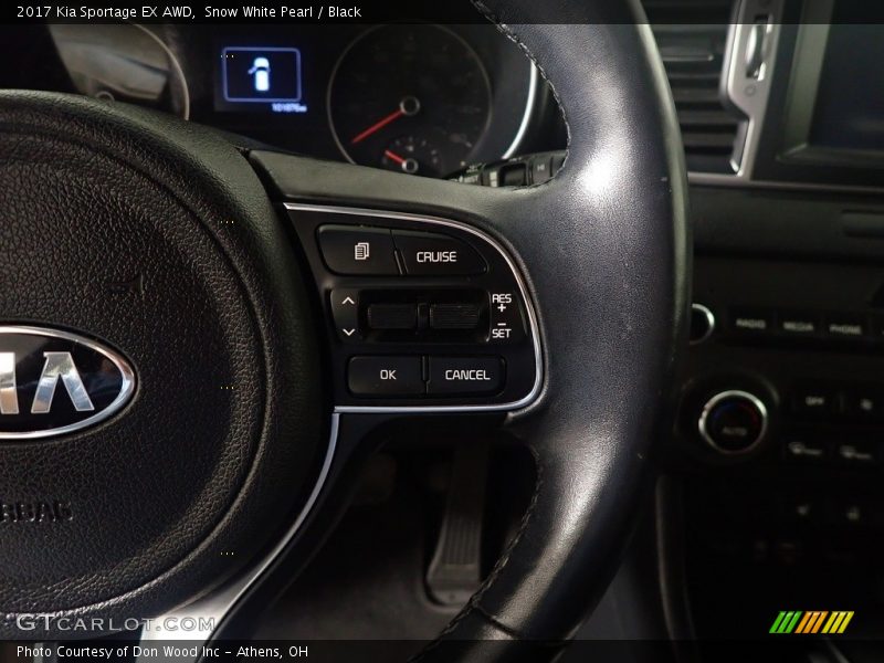 Snow White Pearl / Black 2017 Kia Sportage EX AWD