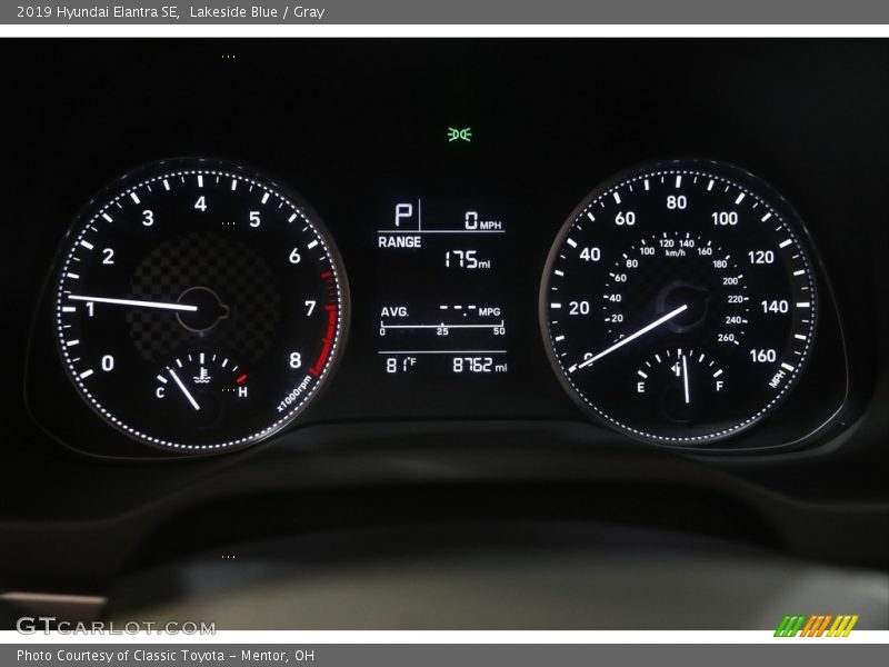 Lakeside Blue / Gray 2019 Hyundai Elantra SE