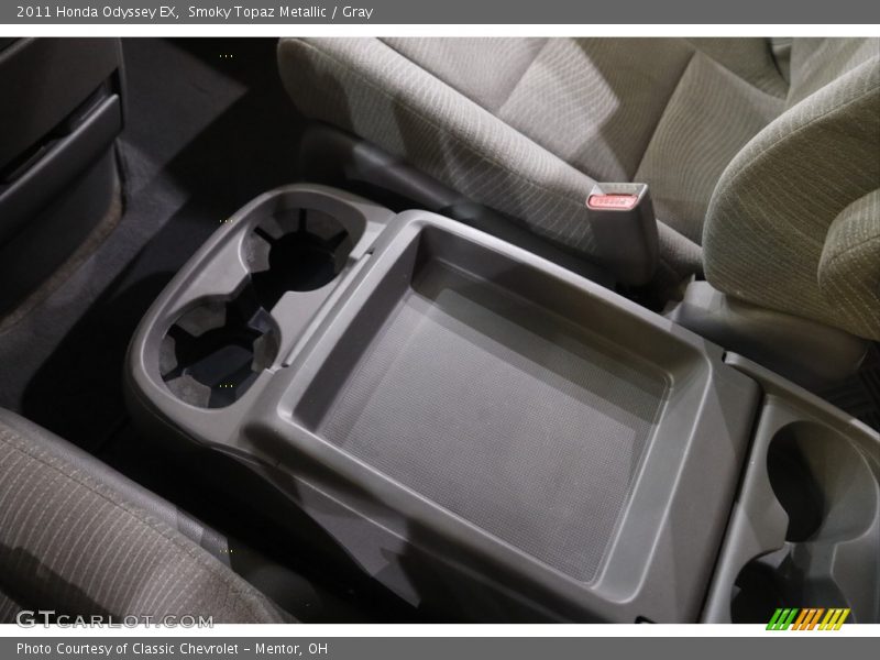 Smoky Topaz Metallic / Gray 2011 Honda Odyssey EX