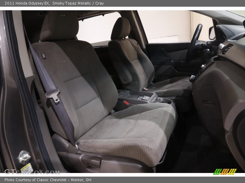 Smoky Topaz Metallic / Gray 2011 Honda Odyssey EX