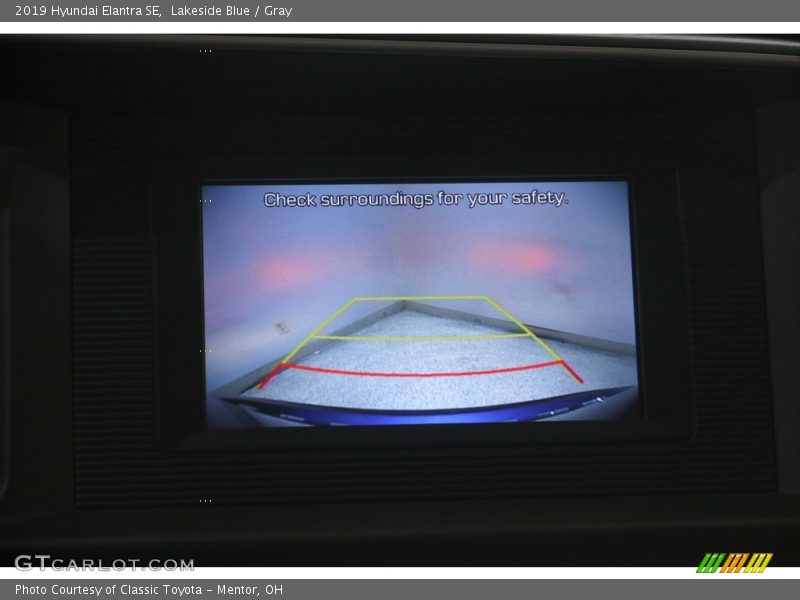 Lakeside Blue / Gray 2019 Hyundai Elantra SE