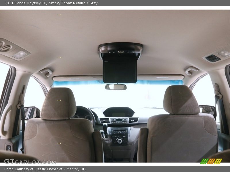 Smoky Topaz Metallic / Gray 2011 Honda Odyssey EX