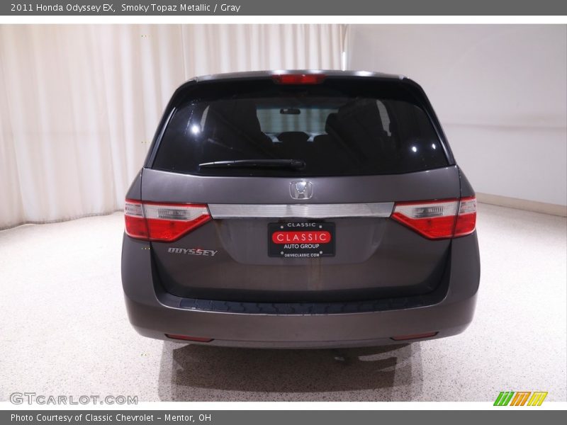 Smoky Topaz Metallic / Gray 2011 Honda Odyssey EX