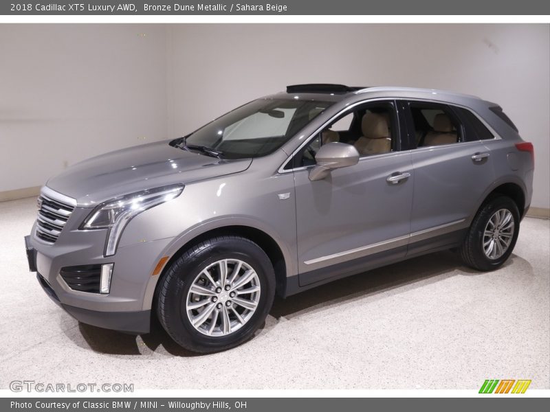 Bronze Dune Metallic / Sahara Beige 2018 Cadillac XT5 Luxury AWD