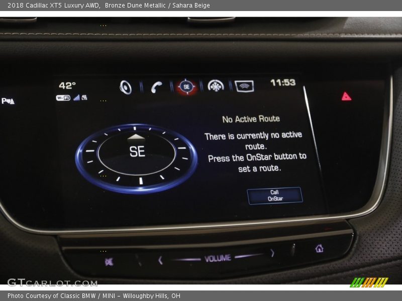 Bronze Dune Metallic / Sahara Beige 2018 Cadillac XT5 Luxury AWD