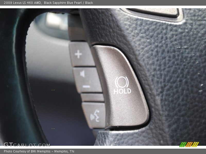 Black Sapphire Blue Pearl / Black 2009 Lexus LS 460 AWD