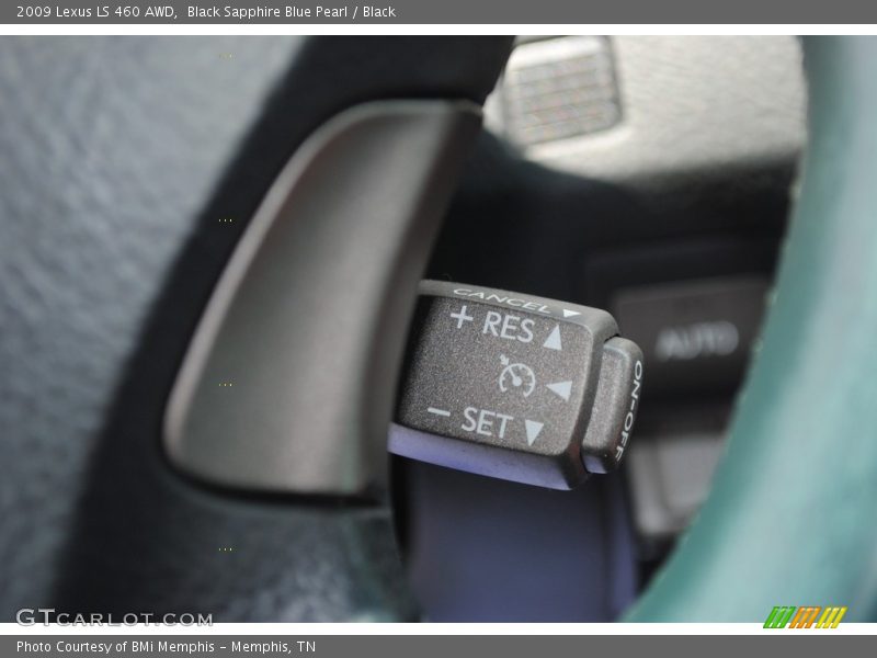 Black Sapphire Blue Pearl / Black 2009 Lexus LS 460 AWD