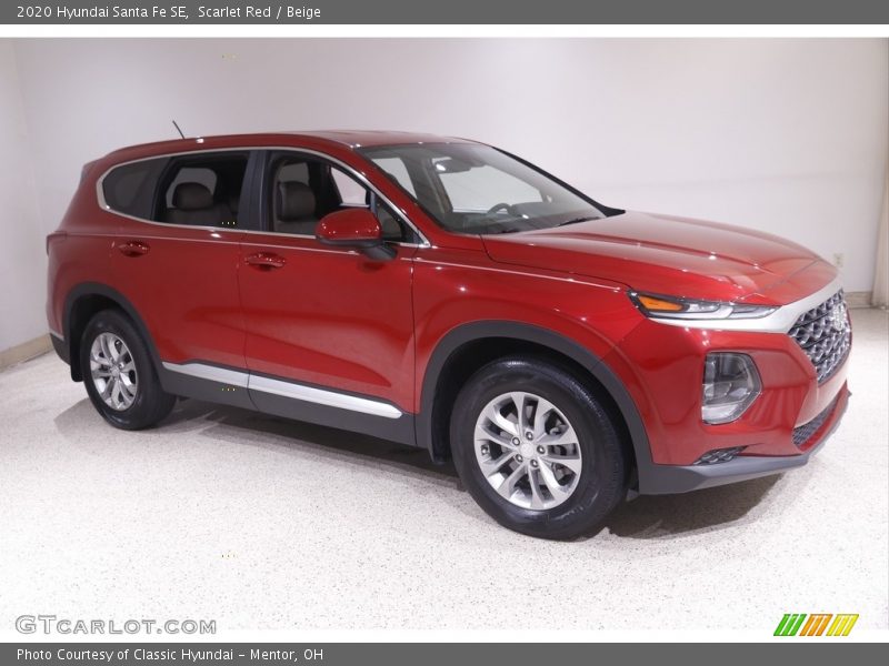  2020 Santa Fe SE Scarlet Red