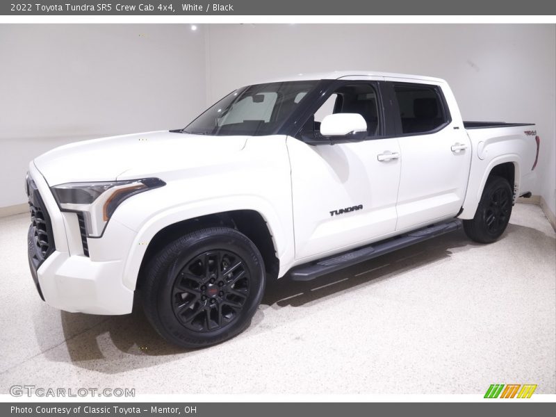 White / Black 2022 Toyota Tundra SR5 Crew Cab 4x4