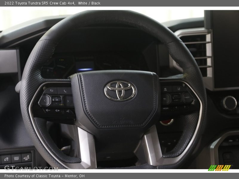White / Black 2022 Toyota Tundra SR5 Crew Cab 4x4