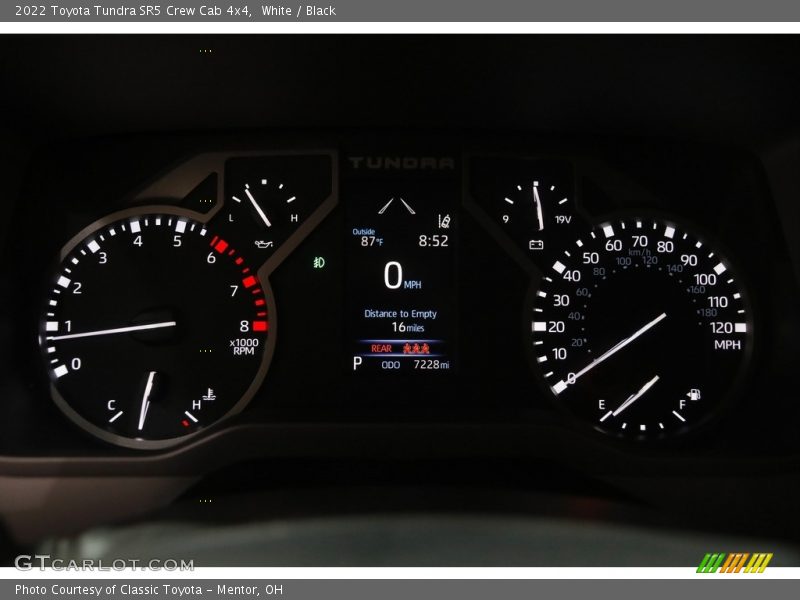 White / Black 2022 Toyota Tundra SR5 Crew Cab 4x4