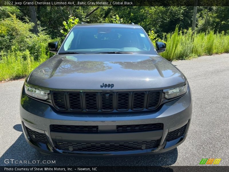 Baltic Gray Metallic / Global Black 2022 Jeep Grand Cherokee L Limited 4x4
