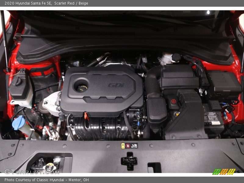  2020 Santa Fe SE Engine - 2.4 Liter DOHC 16-Valve D-CVVT 4 Cylinder