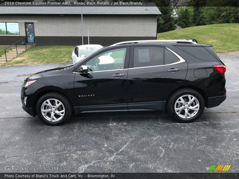 Mosaic Black Metallic / Jet Black/Brandy 2019 Chevrolet Equinox Premier AWD