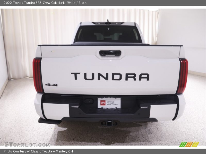 White / Black 2022 Toyota Tundra SR5 Crew Cab 4x4