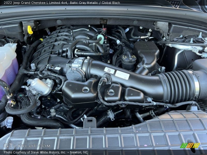 Baltic Gray Metallic / Global Black 2022 Jeep Grand Cherokee L Limited 4x4