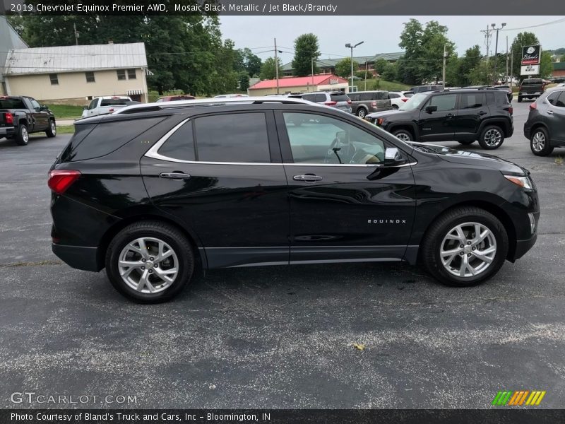 Mosaic Black Metallic / Jet Black/Brandy 2019 Chevrolet Equinox Premier AWD