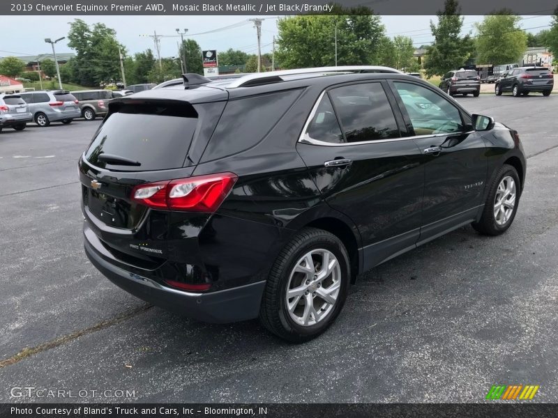 Mosaic Black Metallic / Jet Black/Brandy 2019 Chevrolet Equinox Premier AWD