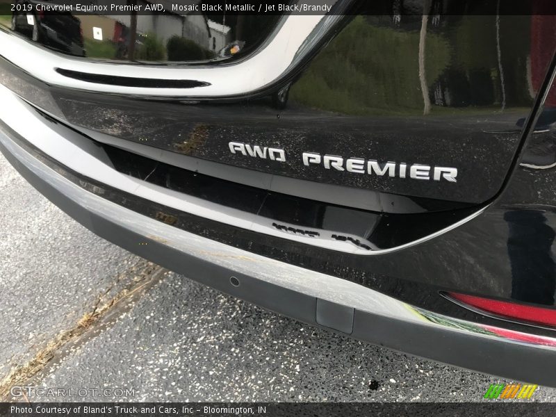 Mosaic Black Metallic / Jet Black/Brandy 2019 Chevrolet Equinox Premier AWD