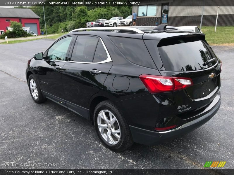 Mosaic Black Metallic / Jet Black/Brandy 2019 Chevrolet Equinox Premier AWD