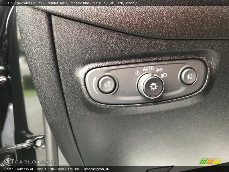 Mosaic Black Metallic / Jet Black/Brandy 2019 Chevrolet Equinox Premier AWD
