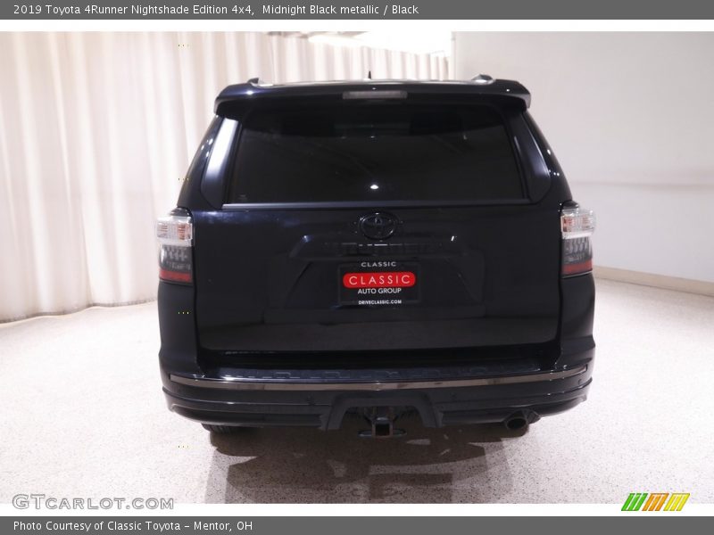 Midnight Black metallic / Black 2019 Toyota 4Runner Nightshade Edition 4x4