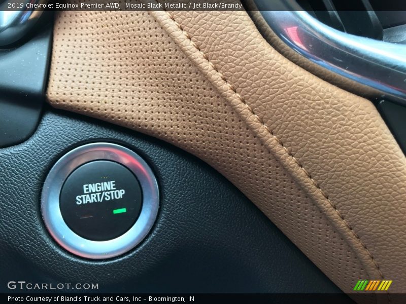Mosaic Black Metallic / Jet Black/Brandy 2019 Chevrolet Equinox Premier AWD
