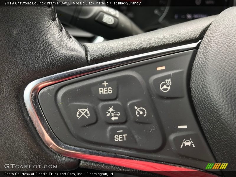 Mosaic Black Metallic / Jet Black/Brandy 2019 Chevrolet Equinox Premier AWD