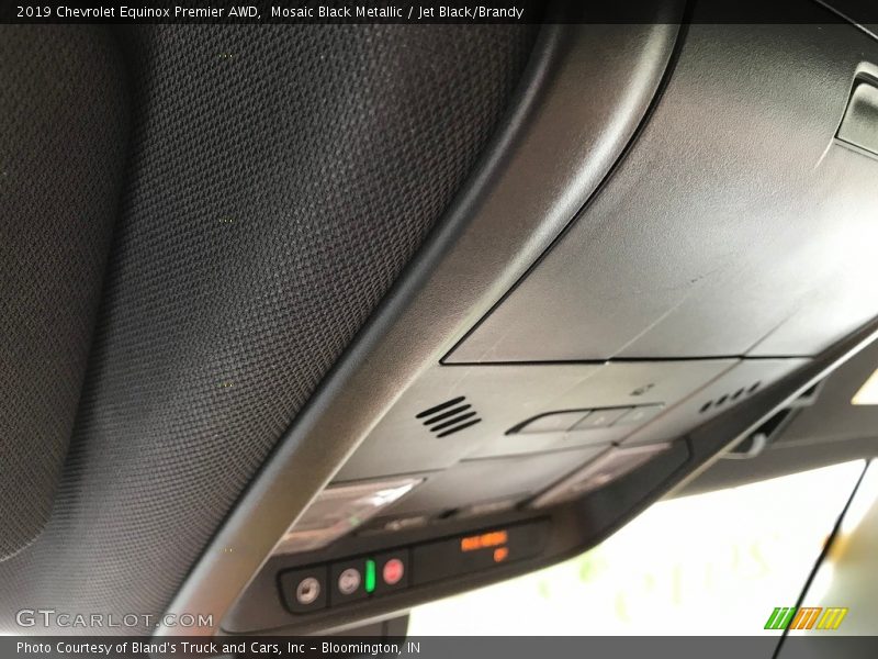 Mosaic Black Metallic / Jet Black/Brandy 2019 Chevrolet Equinox Premier AWD