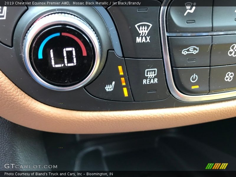 Mosaic Black Metallic / Jet Black/Brandy 2019 Chevrolet Equinox Premier AWD