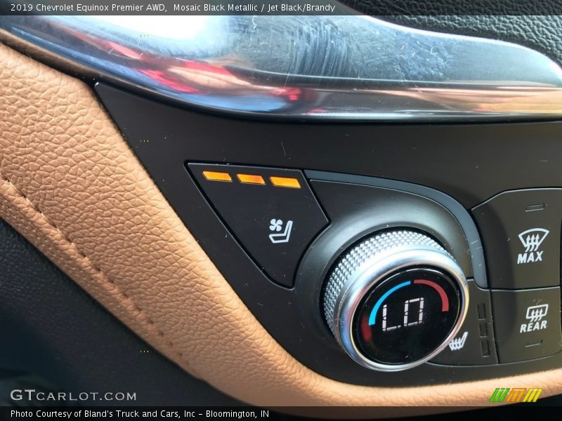 Mosaic Black Metallic / Jet Black/Brandy 2019 Chevrolet Equinox Premier AWD