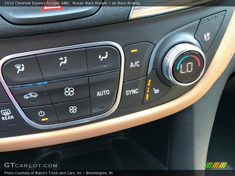 Mosaic Black Metallic / Jet Black/Brandy 2019 Chevrolet Equinox Premier AWD