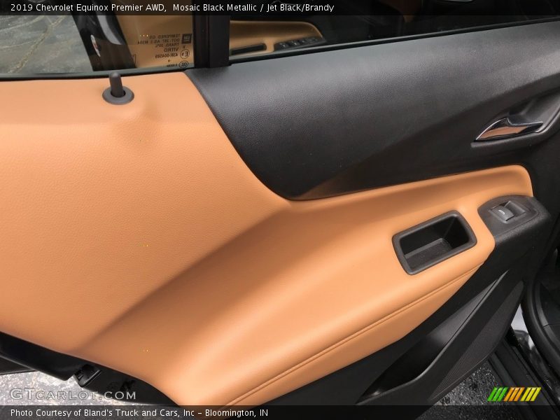 Mosaic Black Metallic / Jet Black/Brandy 2019 Chevrolet Equinox Premier AWD