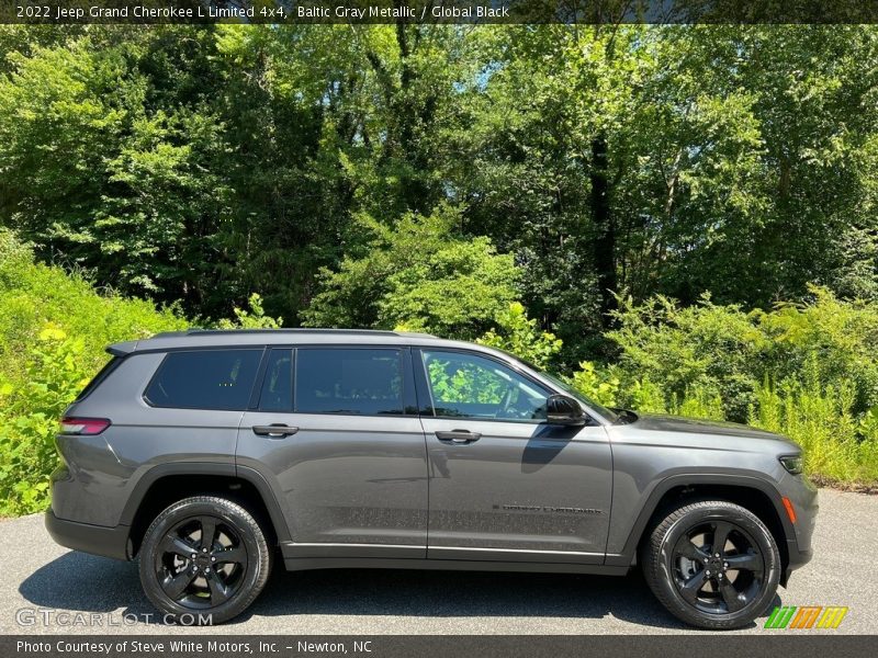 Baltic Gray Metallic / Global Black 2022 Jeep Grand Cherokee L Limited 4x4