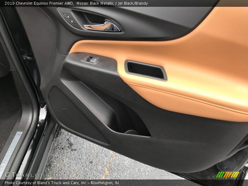 Mosaic Black Metallic / Jet Black/Brandy 2019 Chevrolet Equinox Premier AWD