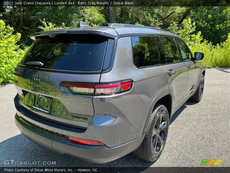 Baltic Gray Metallic / Global Black 2022 Jeep Grand Cherokee L Limited 4x4