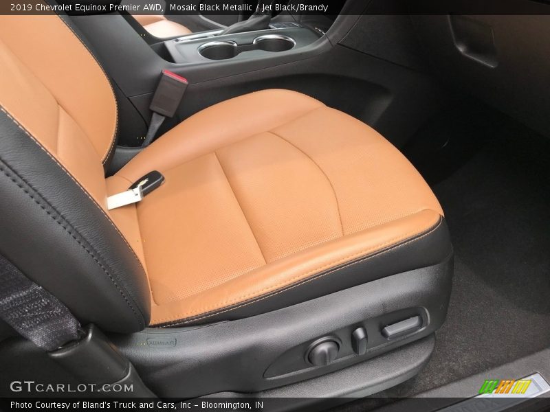 Mosaic Black Metallic / Jet Black/Brandy 2019 Chevrolet Equinox Premier AWD