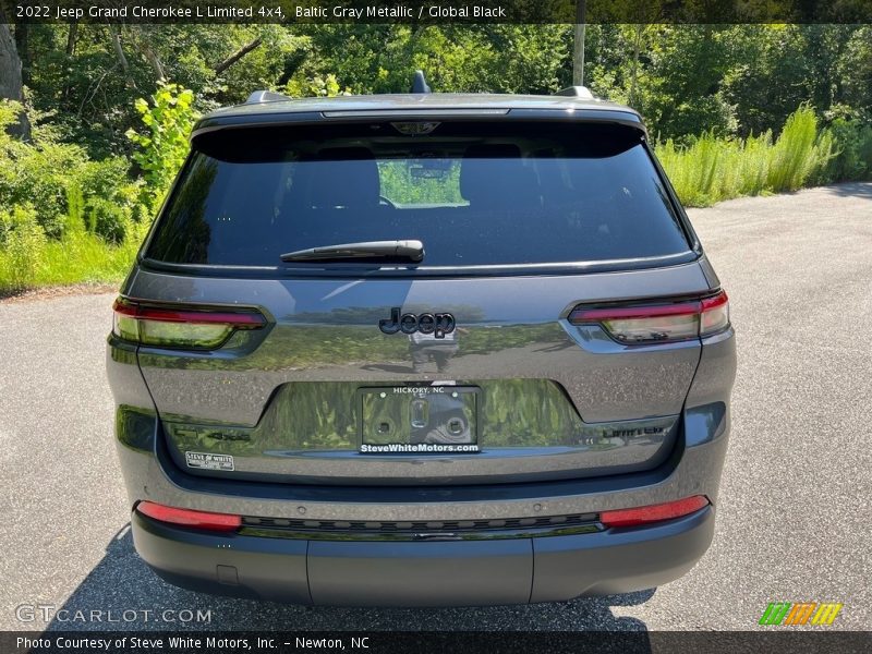 Baltic Gray Metallic / Global Black 2022 Jeep Grand Cherokee L Limited 4x4
