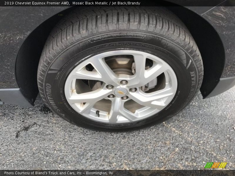 Mosaic Black Metallic / Jet Black/Brandy 2019 Chevrolet Equinox Premier AWD