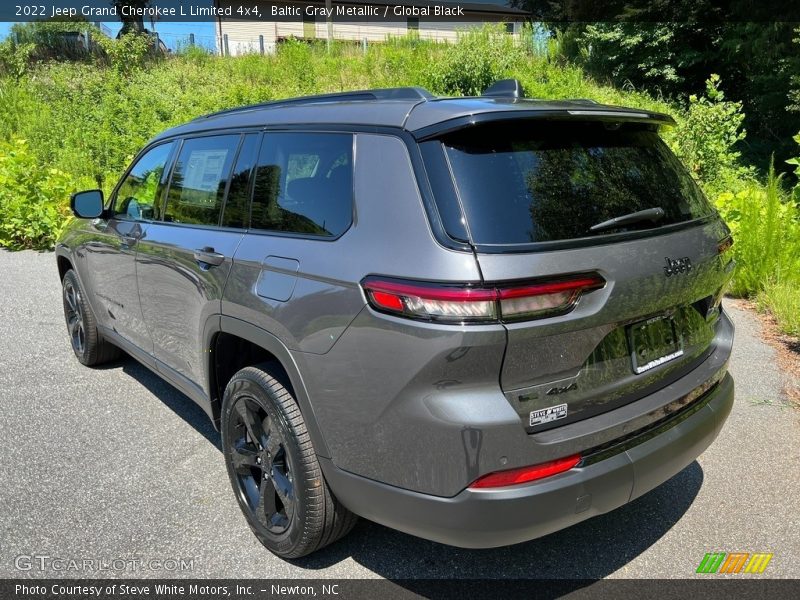 Baltic Gray Metallic / Global Black 2022 Jeep Grand Cherokee L Limited 4x4