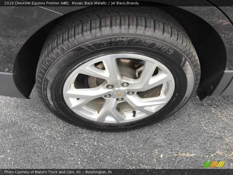 Mosaic Black Metallic / Jet Black/Brandy 2019 Chevrolet Equinox Premier AWD