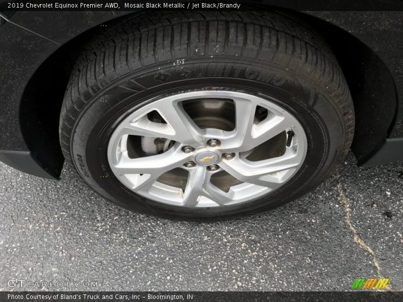 Mosaic Black Metallic / Jet Black/Brandy 2019 Chevrolet Equinox Premier AWD