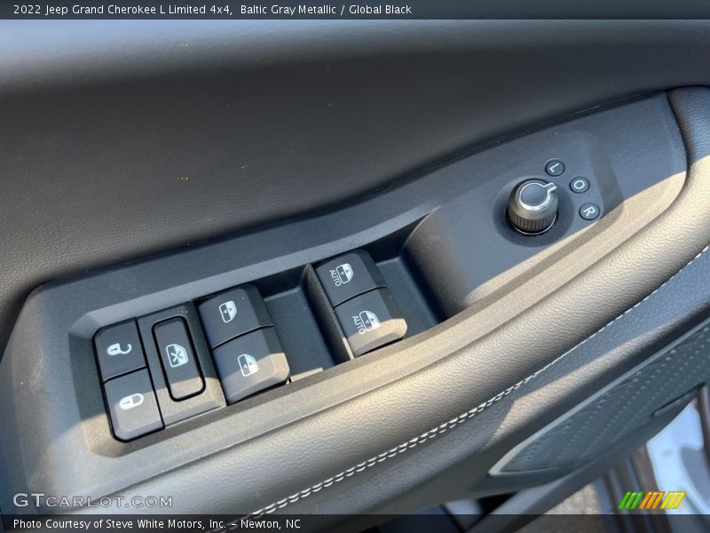 Baltic Gray Metallic / Global Black 2022 Jeep Grand Cherokee L Limited 4x4