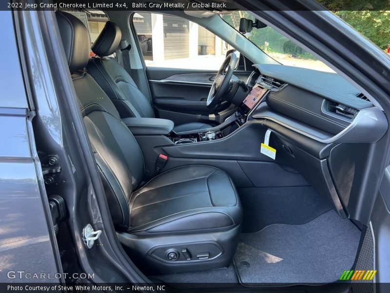 Baltic Gray Metallic / Global Black 2022 Jeep Grand Cherokee L Limited 4x4