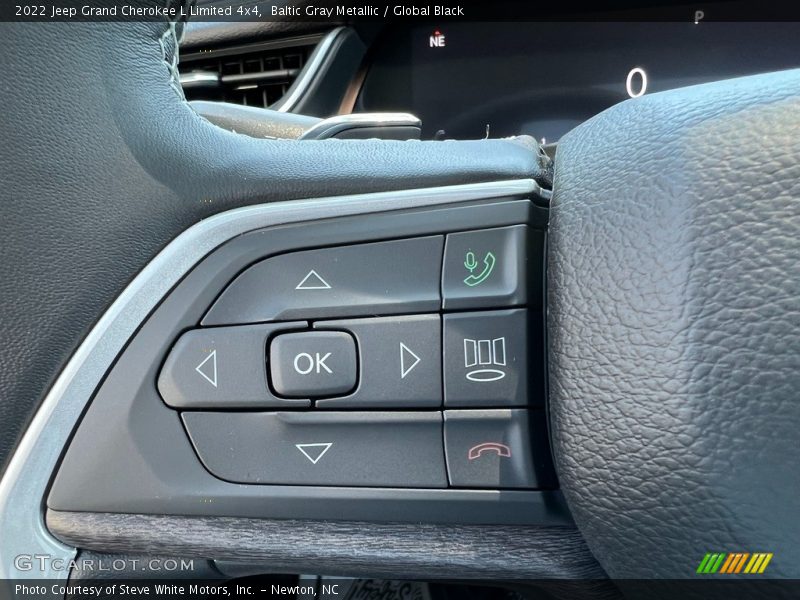 Baltic Gray Metallic / Global Black 2022 Jeep Grand Cherokee L Limited 4x4