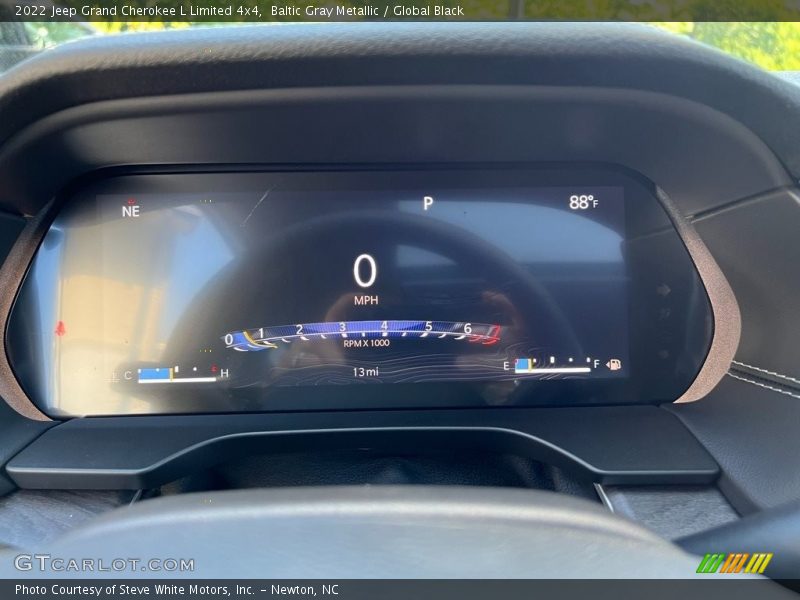 Baltic Gray Metallic / Global Black 2022 Jeep Grand Cherokee L Limited 4x4