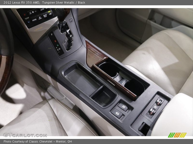 Tungsten Silver Metallic / Black 2012 Lexus RX 350 AWD