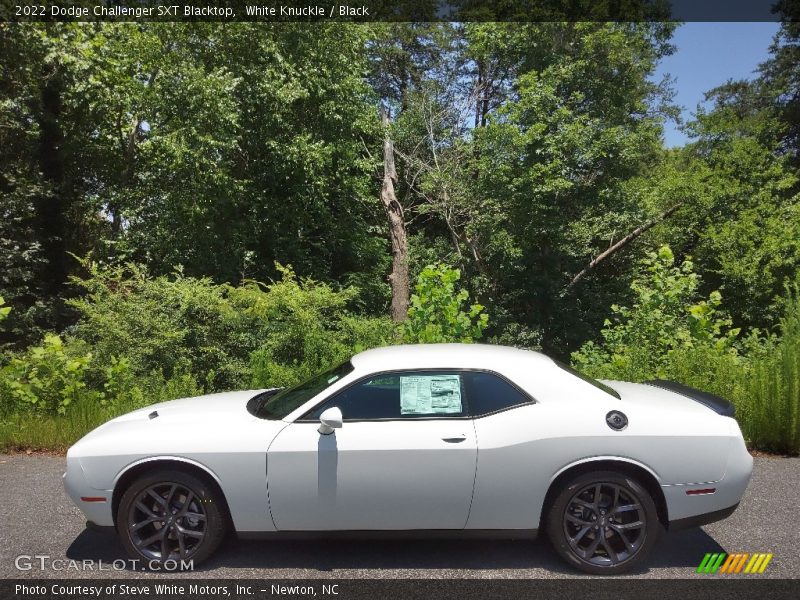 White Knuckle / Black 2022 Dodge Challenger SXT Blacktop