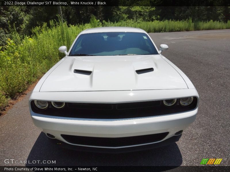 White Knuckle / Black 2022 Dodge Challenger SXT Blacktop