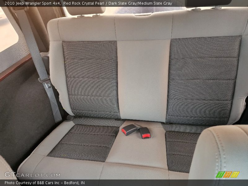 Red Rock Crystal Pearl / Dark Slate Gray/Medium Slate Gray 2010 Jeep Wrangler Sport 4x4